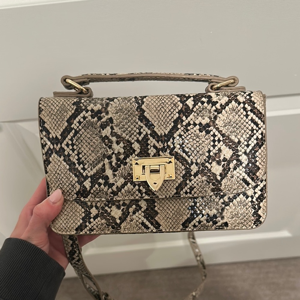 Snakeskin Pattern Handbag